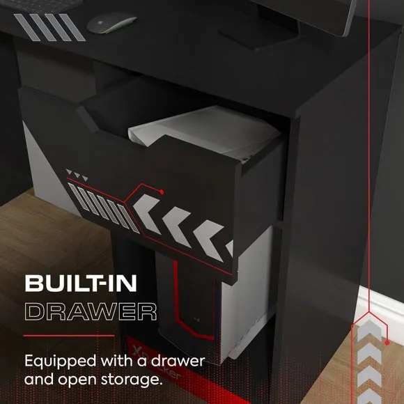 X Rocker Octane Gaming Desk 3