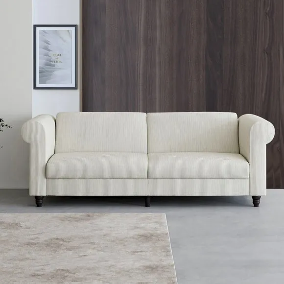 Felix 3 Seater Corduroy Sofa Bed 1