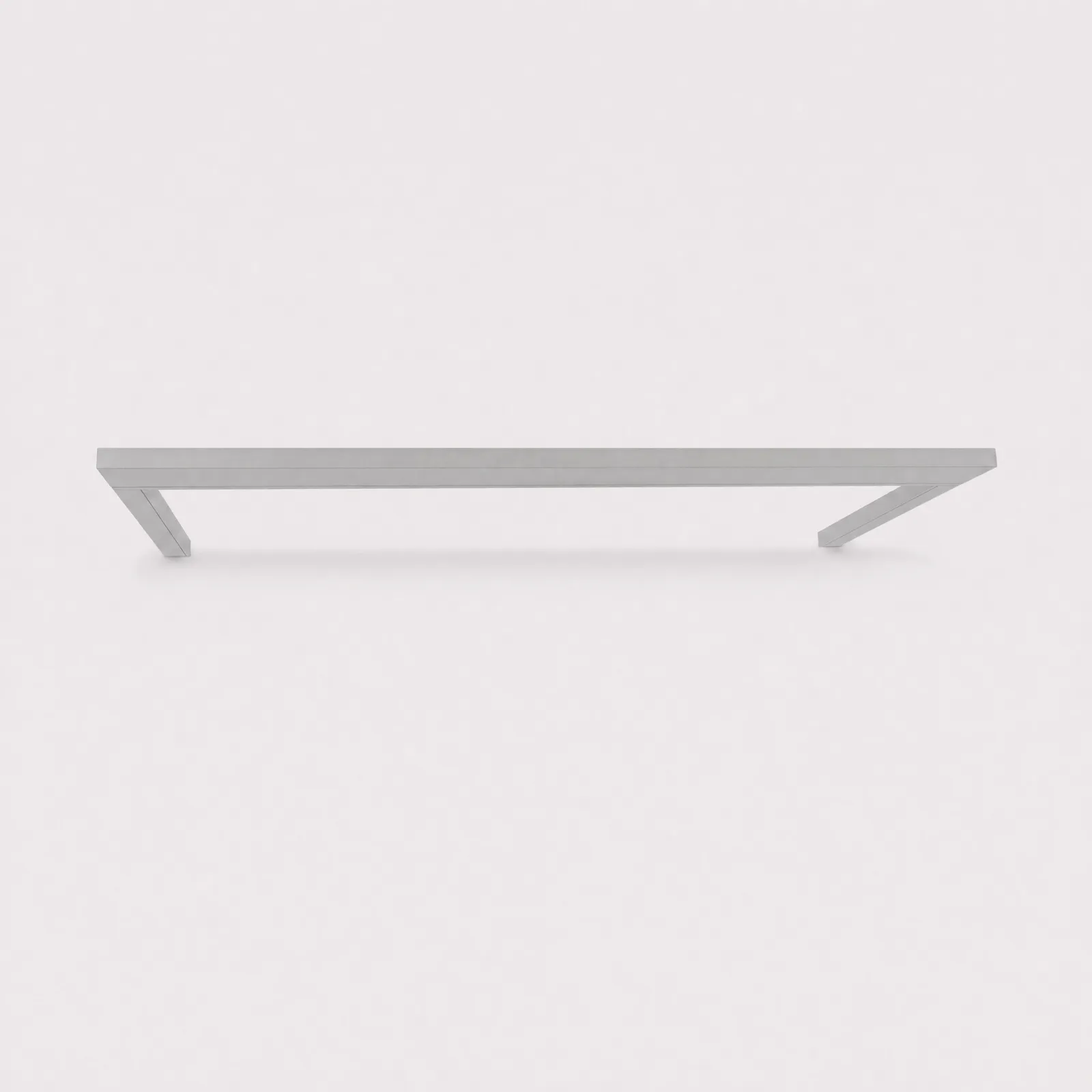 Varese Cornice Without Lights For Hinged Wardrobe, Grey | Barker & Stonehouse