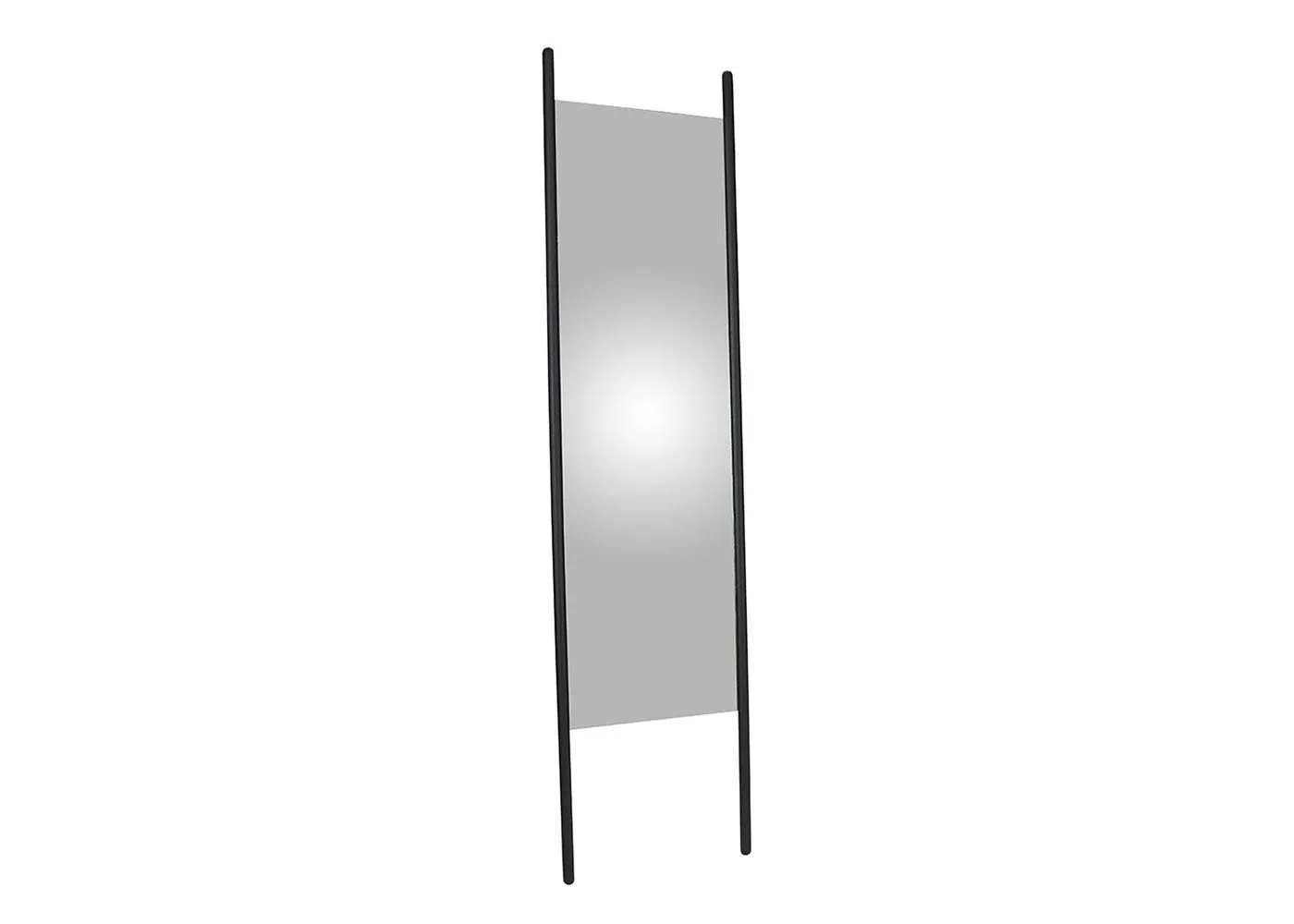 Fritz Hansen Georg Leaning Mirror Black 1