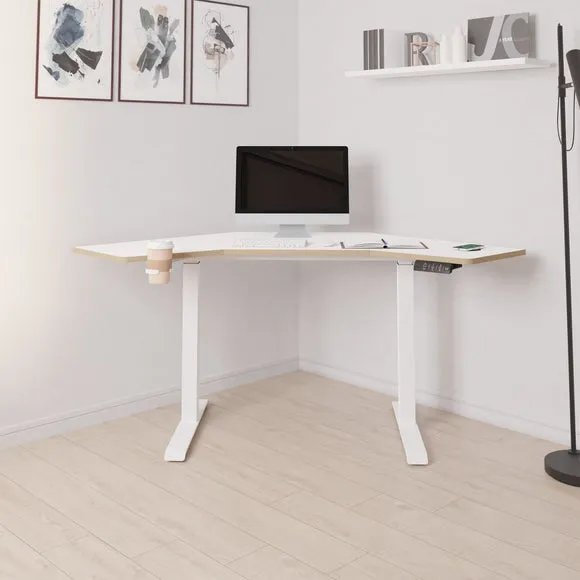 Gino Corner Height Adjustable Desk 1