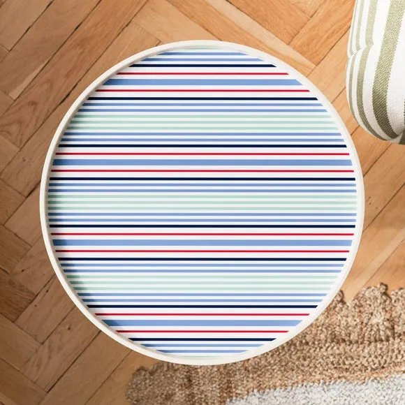 Kai Side Table, Striped 3