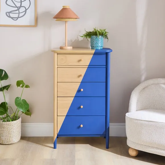 Sammie Paint Your Own 5 Drawer Chest 3