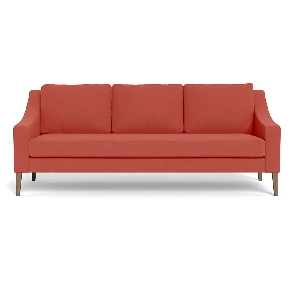 Heal's Richmond 4 Seater Sofa Linen Grenadine Tinted Ash Feet