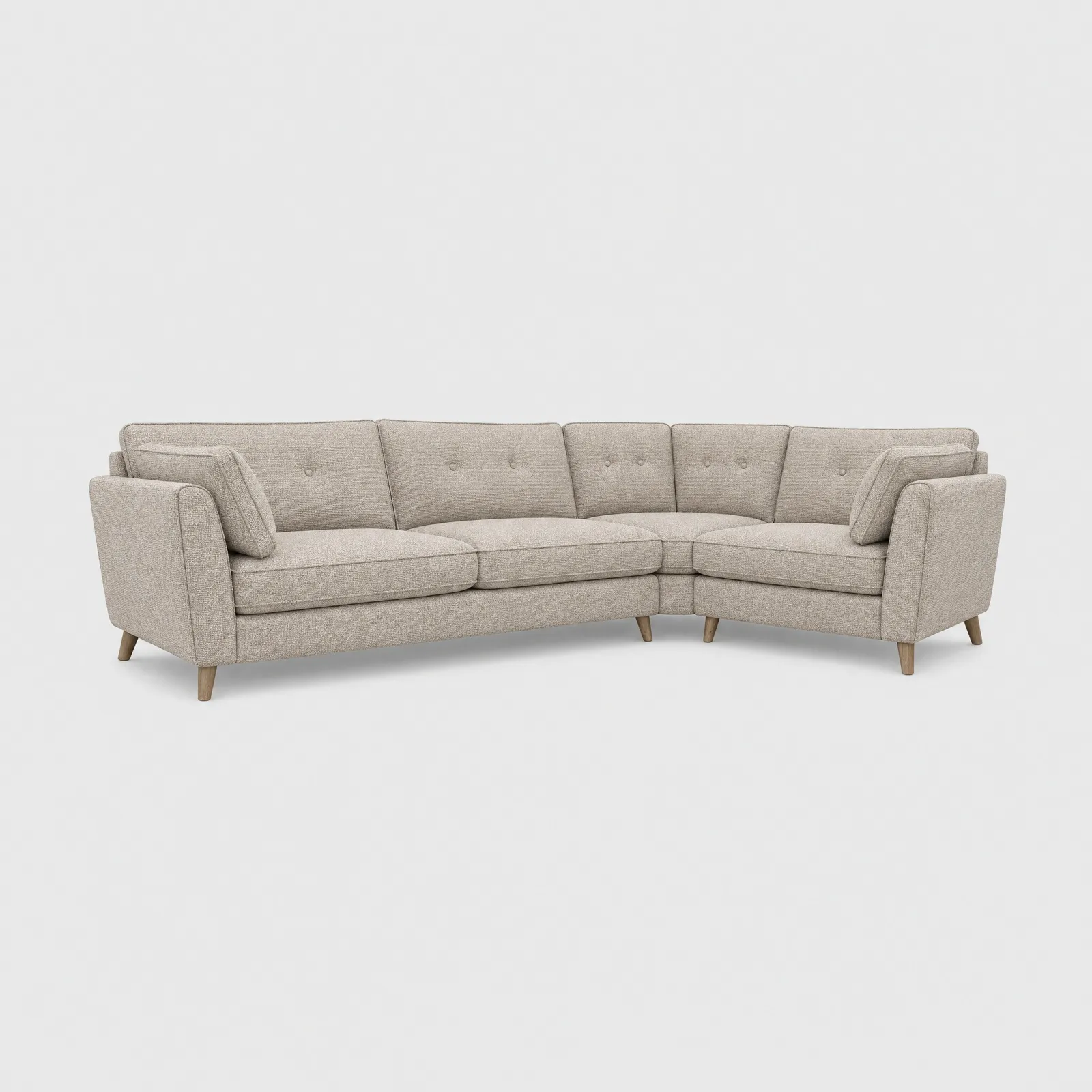 Benton Lhf Small Corner Sofa Fabric | Barker & Stonehouse