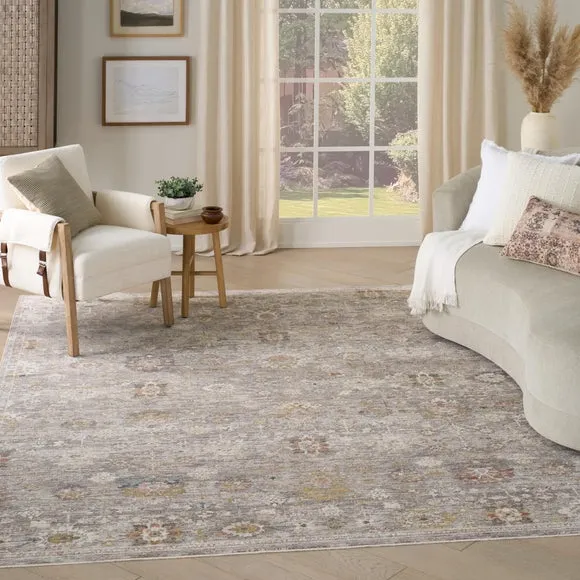 Nourison Antique Fusion Vintage Floral Rug 1