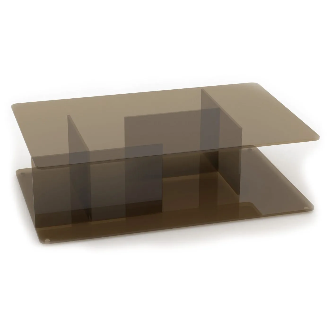 Case Lucent Coffee Table Bronze Glass 2