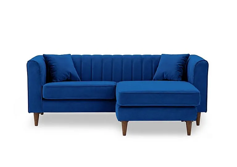 Margo 3 Seater Sofa Fabric with Reversible Chaise End - Sofas and Armchairs - In Time for Christmas