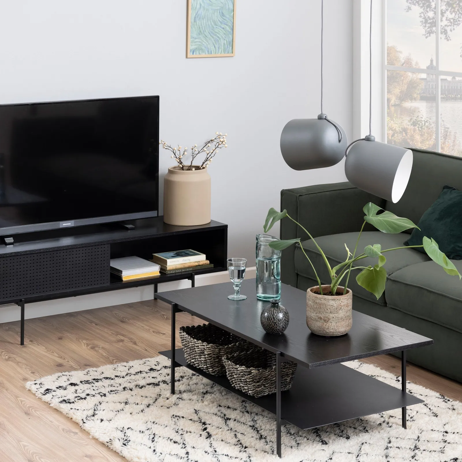 Furniture To Go Angus Coffee Table in Black 3