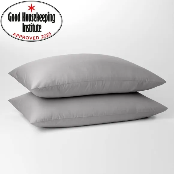 Pure Cotton Standard Pillowcase Pair