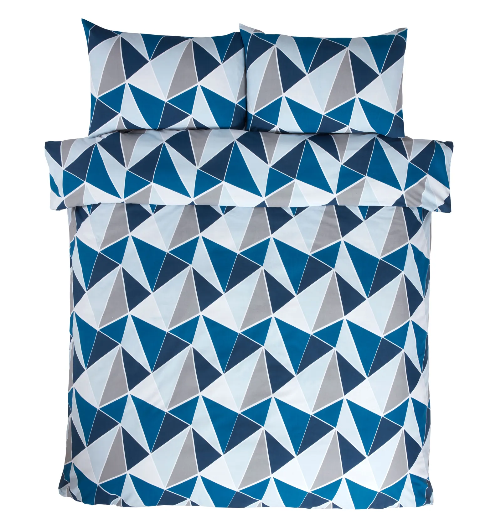 Rapport Home Leo Polycotton Duvet Cover Set With Pillowcase in Navy 3