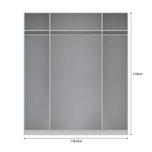 Sudbury 4 Door Wardrobe 2