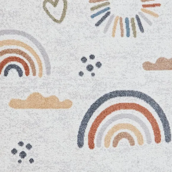Vida Rainbow Sun Washable Rug 2