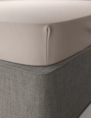 M&S Cotton Rich Percale Fitted Sheet