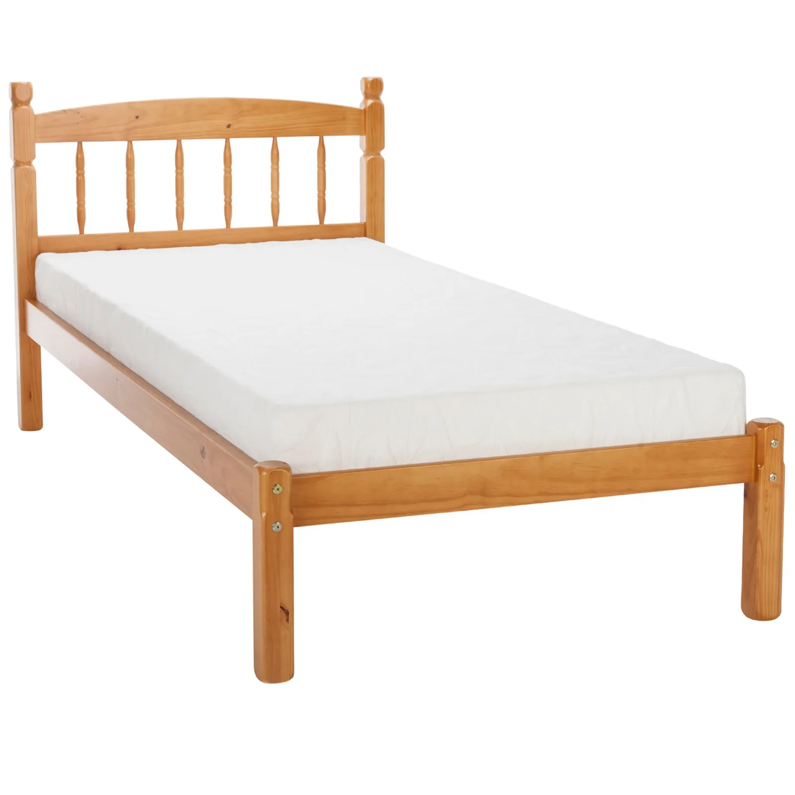 Pickwick Wooden Bed Frame Brown