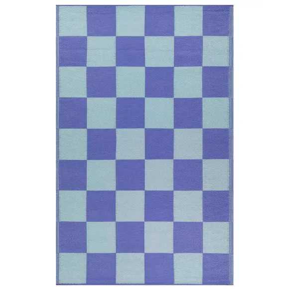 Furn. Checkerboard Indoor Outdoor Rug 4