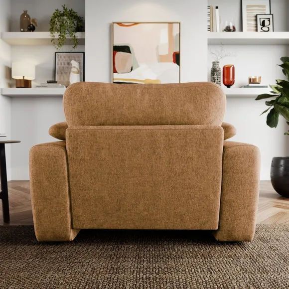 Magnus Vintage Soft Chenille Snuggle Sofa 3