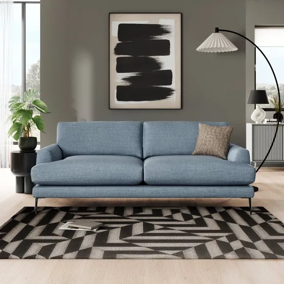 Lawson Chunky Tonal Weave 4 Seater Sofa 1
