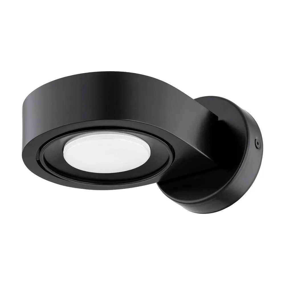 Netlighting Lotus Adjustable Up & Down Wall Lamp Black GX53 4