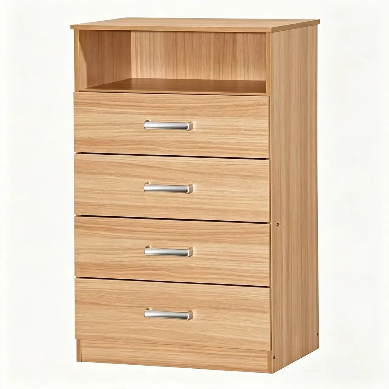 Comfy Living Ltd Stylish Oak Effect Chest Of Drawers in Light Oak