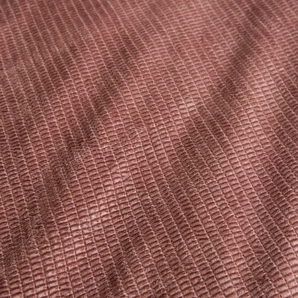 Ruched Velour Duvet Cover and Pillowcase Set 3