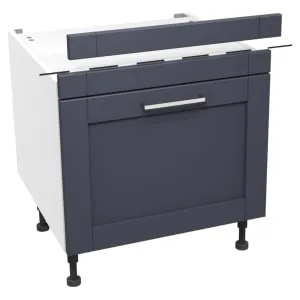 Wickes Ohio Navy Belfast Sink Base Unit - 600mm