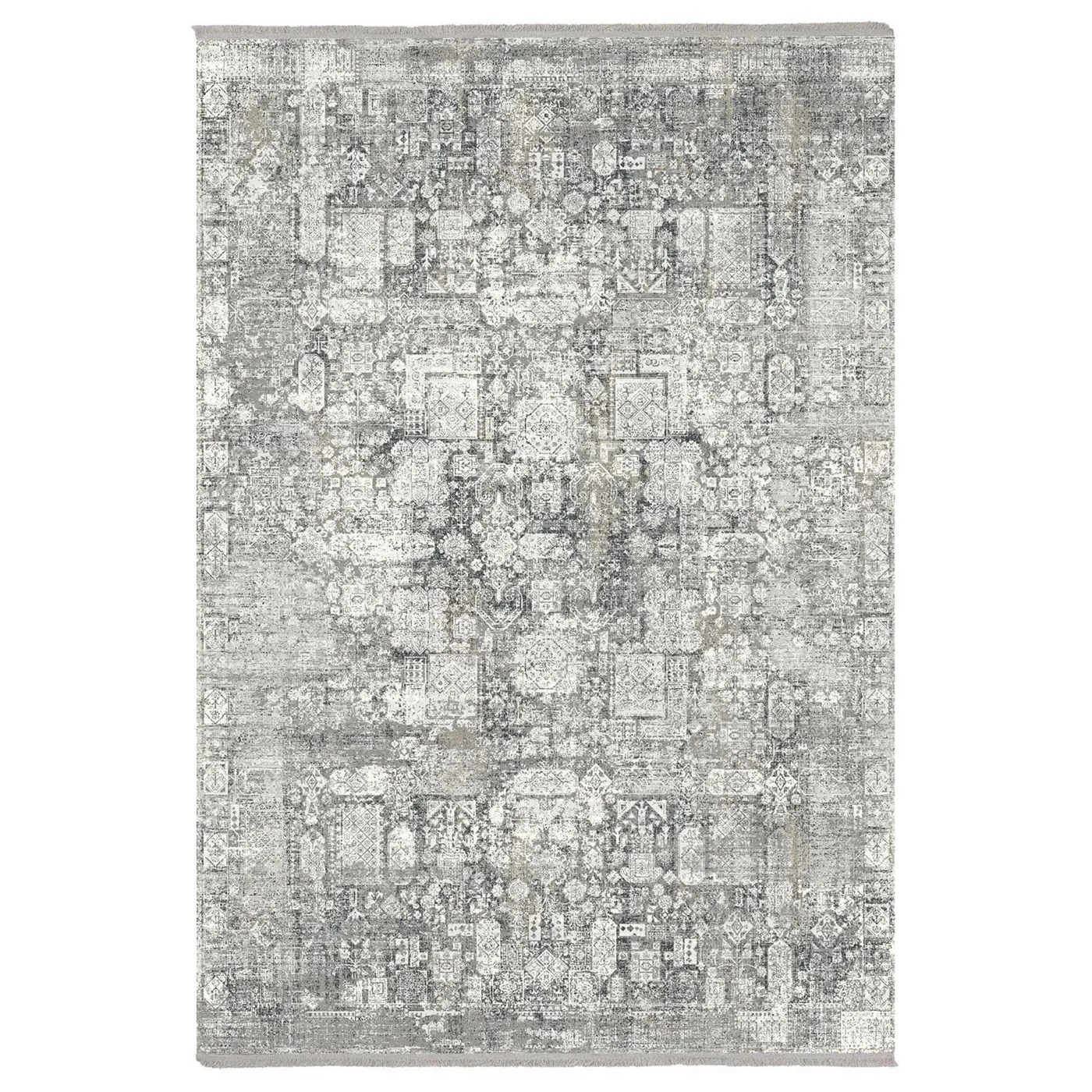 Leyton Rug, Silver Grey