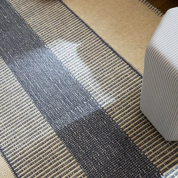 Clove Striped Wool Rug 6