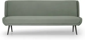 Moby Click Clack Sofa Bed, Sage Green Velvet