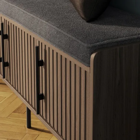 3 Door Bryant Storage Bench 4