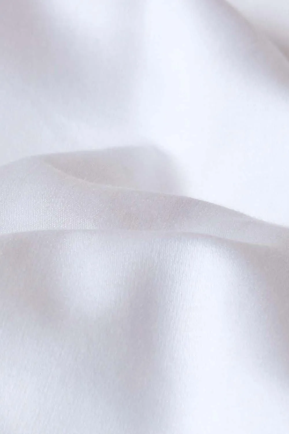 Homescapes Sateen Cotton Flat Sheet 400 TC in White 2