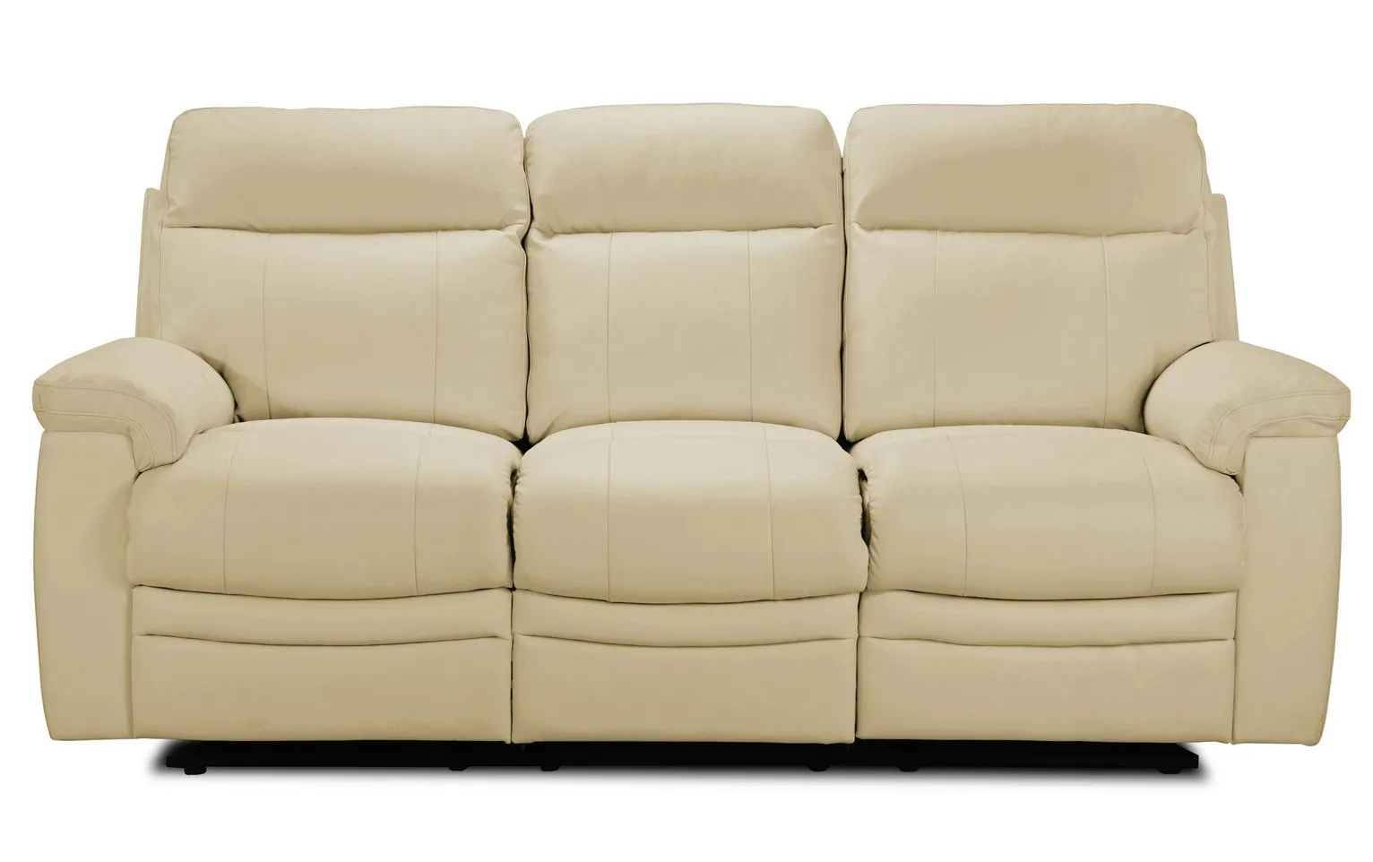 Argos Home Paolo 3 Seater Manual Recliner Sofa - Ivory