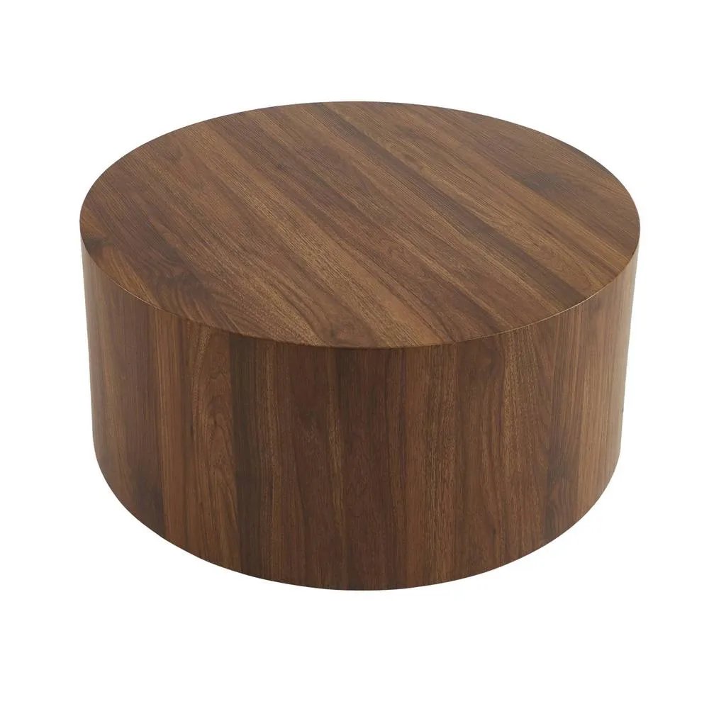 sweeek Round coffee table in Dark Brown 2