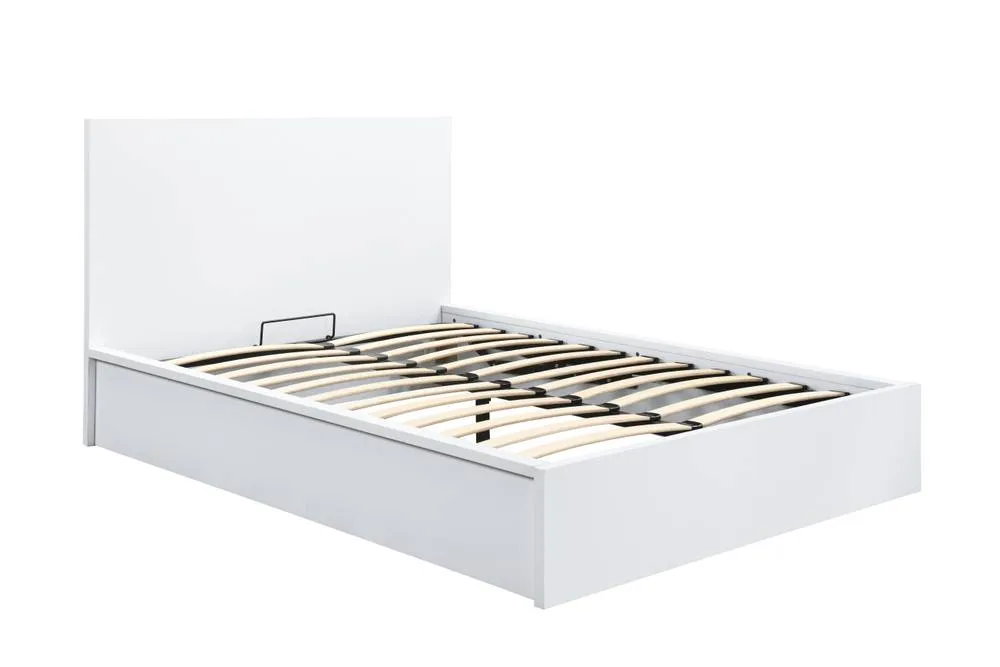 Birlea Ottoman Bed Frame Storage Oslo Gas Lift Black Grey White 4