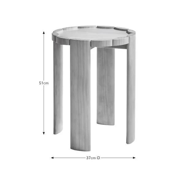 Yinka Ilori Biscuit Pine Side Table 6