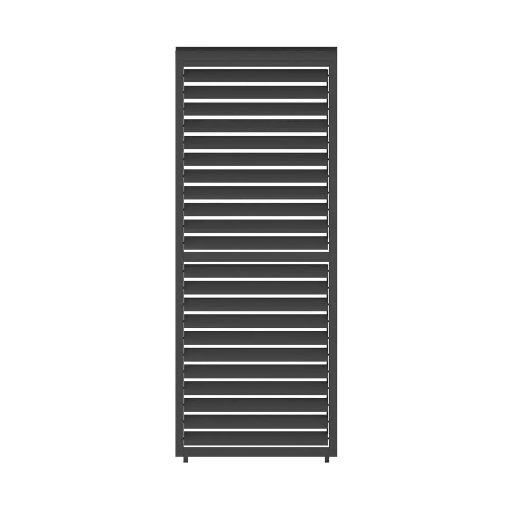 sweeek Adjustable louver panel 100cm for Triomphe pergola 3x3m V2 4x3m 6x3m in Dark Grey 2