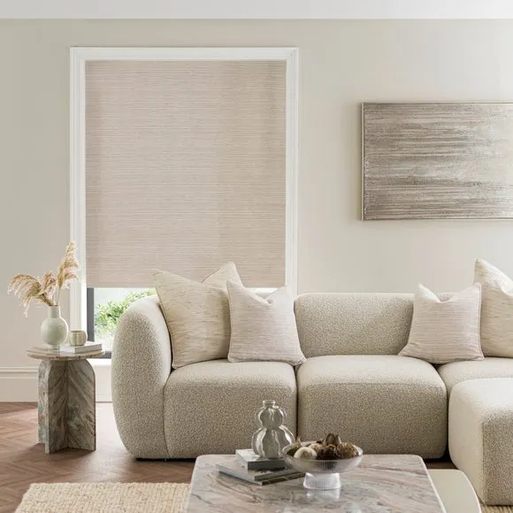 Hemmingway Chenille Roman Blind 1