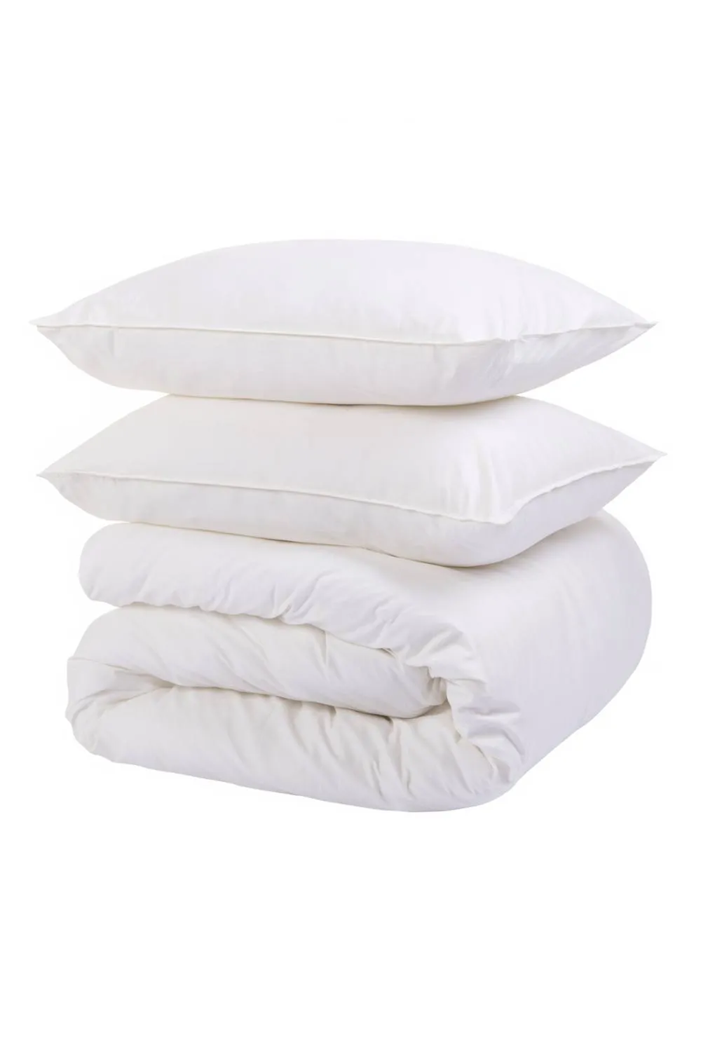Soak&Sleep White Stonewashed Cotton Bed Set 4