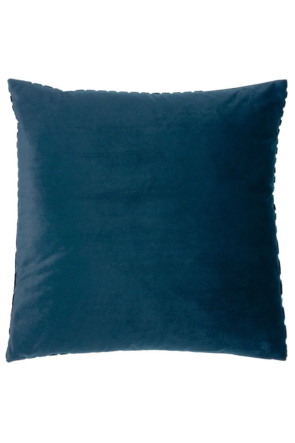 Paoletti Evoke Cut Velvet Cushion in Navy 2