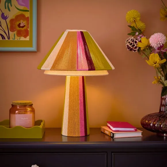 Sophie Robinson Rope Table Lamp 2