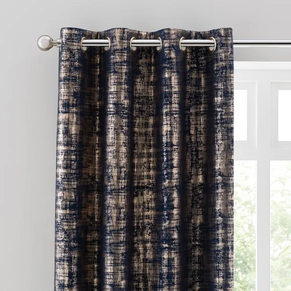Romano Velour Eyelet Curtains (Blackout Available)