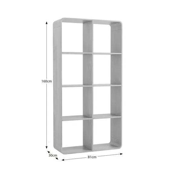 Elements Bent Ply Bookcase Shelving Unit 6