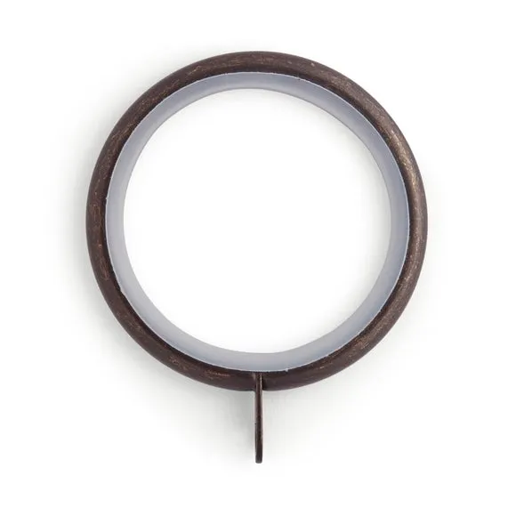 Pack of 12 Lined Curtain Rings 2