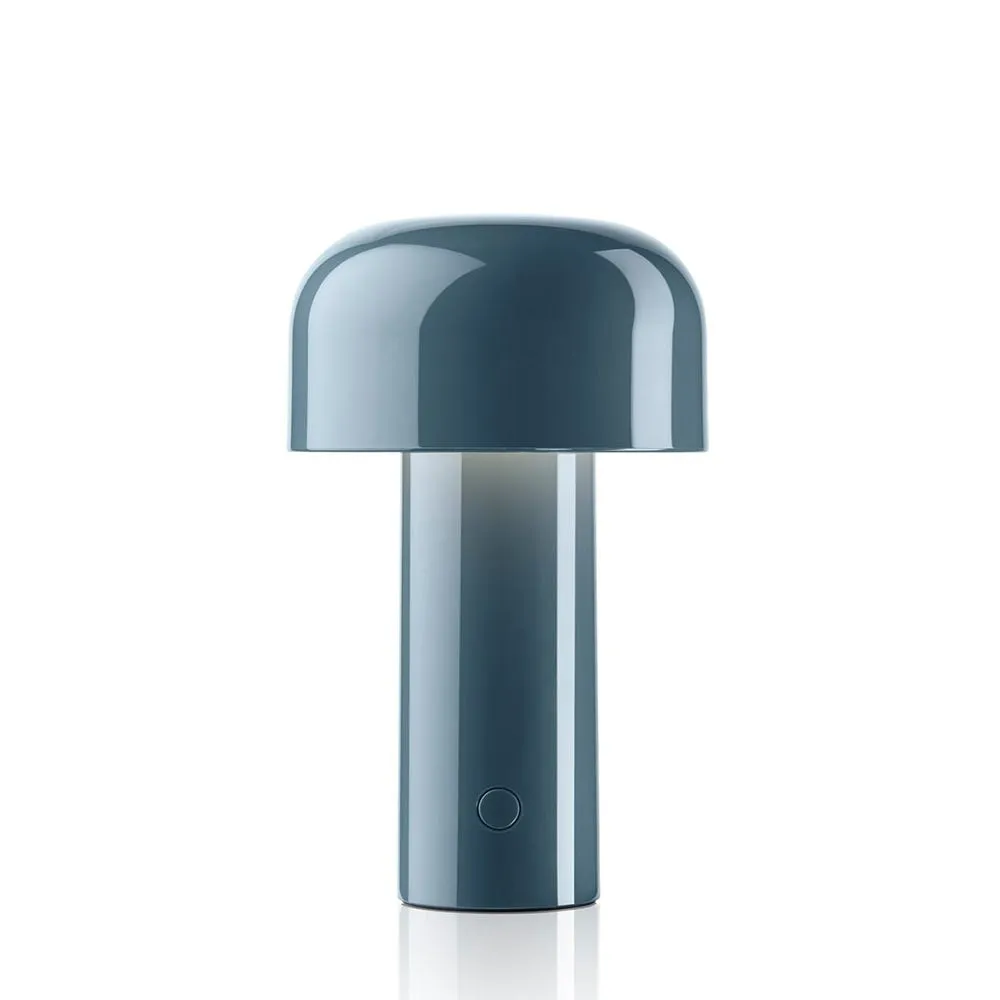 Flos Bellhop LED Portable Table Lamp Grey Blue 2
