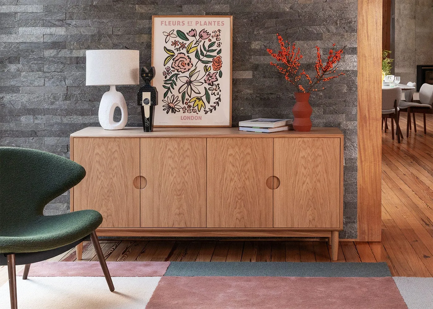 Heal's Amira Sideboard in Oak 3