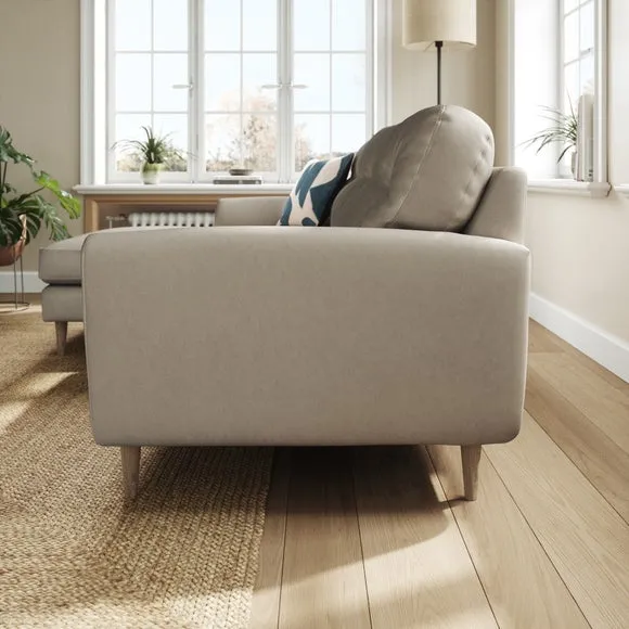 Sven Opulent Velvet Large Corner Chaise Sofa 2