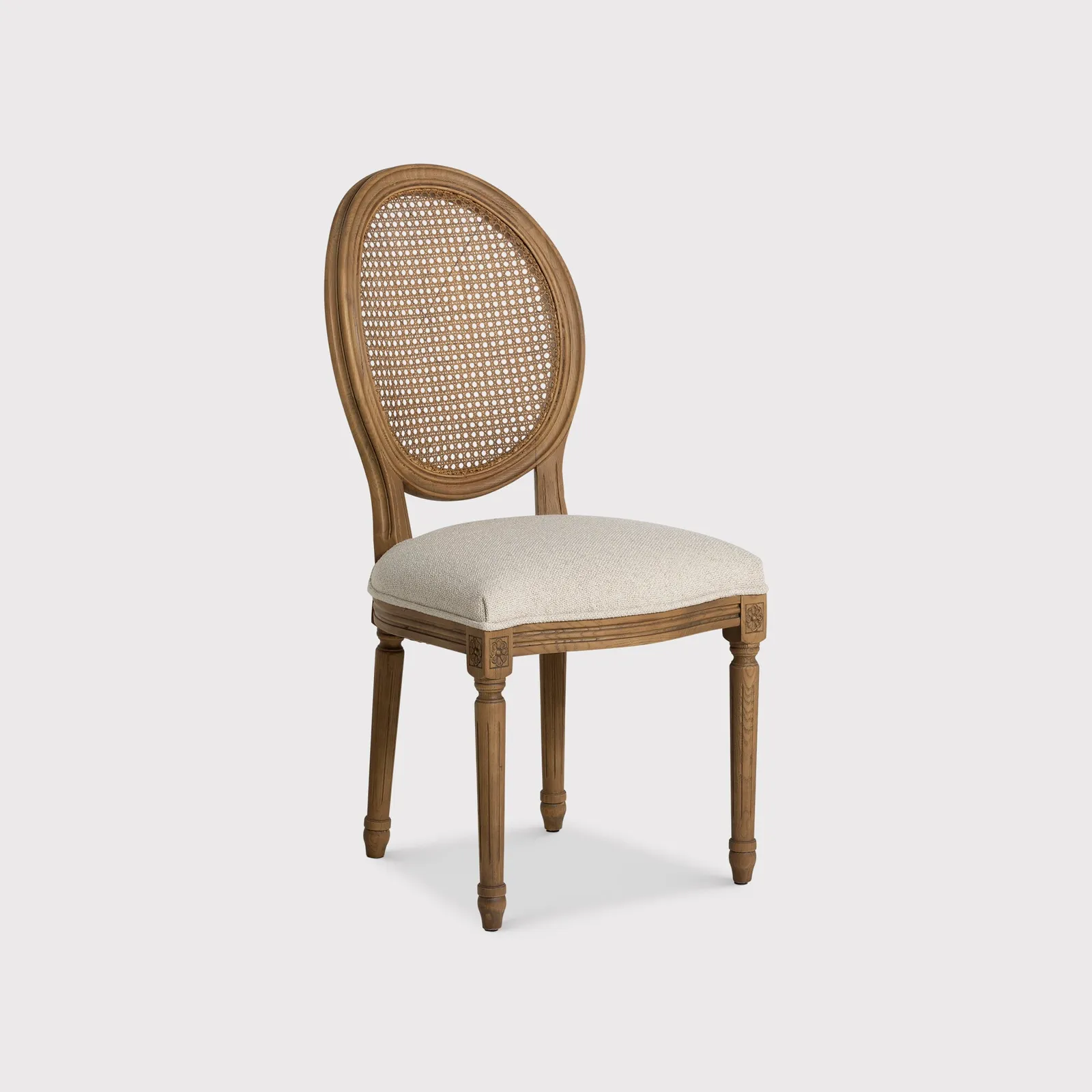 Reina Dining Chair, Grey Rattan | Barker & Stonehouse 3