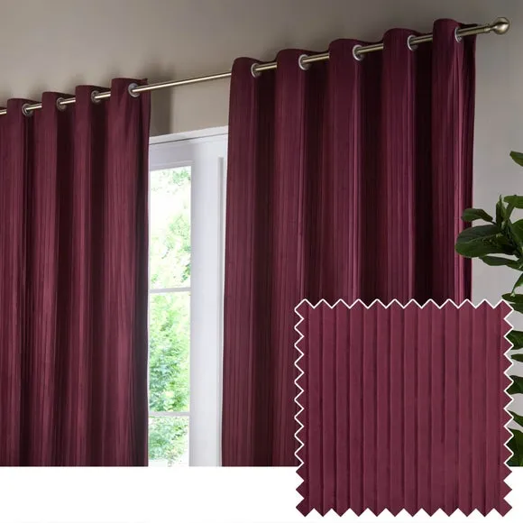 Paoletti Corinthian Eyelet Curtains 5