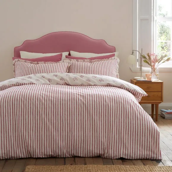 Emily Bond Hand Gathered Posy 100% Cotton Duvet Cover & Pillowcase Set 2