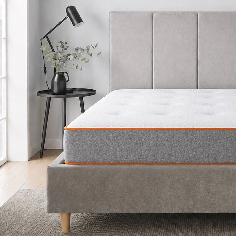 eXtreme Comfort Ltd ComfortCore 1000 Tufted Pocket Mattress 9" for Single Double King Bed in White 3